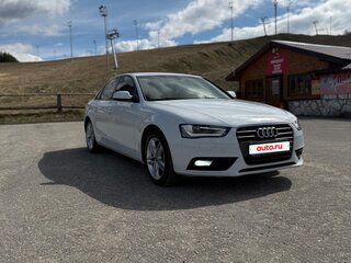 2013 Audi A4 IV (B8) Рестайлинг, белый, 1425000 рублей, вид 4