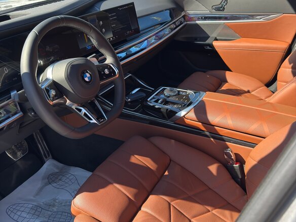 2025 BMW 7 серии 740d xDrive VII (G70), серый - вид 8