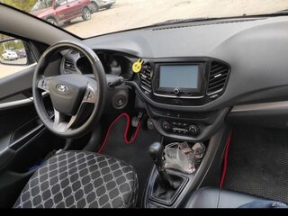 2017 Lada (ВАЗ) Vesta I, чёрный, 670000 рублей, вид 5