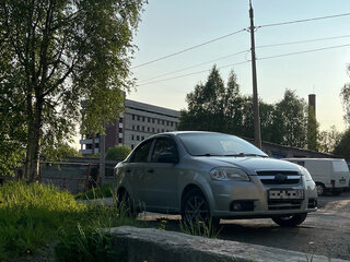 2007 Chevrolet Aveo I Рестайлинг, серебристый, 400000 рублей, вид 2