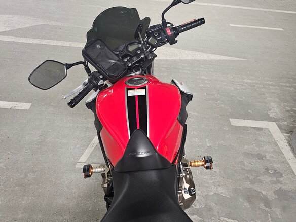 2017 Honda CB 650F, красный, 730000 рублей - вид 6