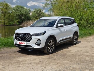 2022 Chery Tiggo 7 Pro I, белый, 1850000 рублей, вид 1