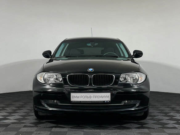 2011 BMW 1 серии 116i I (E81/E82/E87/E88) Рестайлинг, чёрный - вид 2