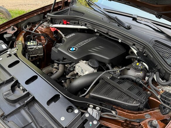 2018 BMW X4 20i I (F26), коричневый - вид 19
