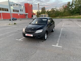 2013 Lada (ВАЗ) Granta I, чёрный, 148000 рублей, вид 2