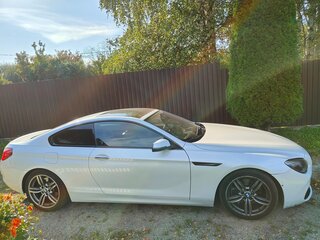 2016 BMW 6 серии 640i xDrive III (F06/F13/F12) Рестайлинг, белый, 2850000 рублей, вид 4