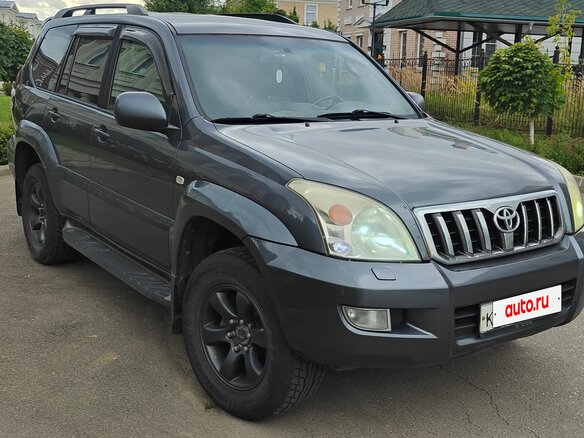 2007 Toyota Land Cruiser Prado 4-speed 120 Series, серый, 1555800 рублей - вид 3