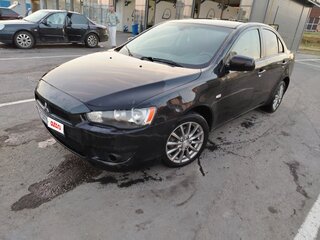 2008 Mitsubishi Lancer X, чёрный, 435000 рублей, вид 2