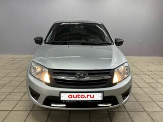 2014 Lada (ВАЗ) Granta I, серебристый, 310000 рублей, вид 2