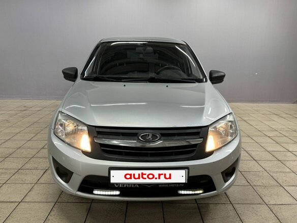 2014 Lada (ВАЗ) Granta I, серебристый, 310000 рублей - вид 1