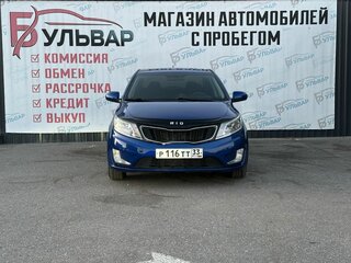 2013 Kia Rio 5-speed III, синий, 1100000 рублей, вид 2