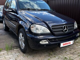 2004 Mercedes-Benz M-Класс 350 I (W163) Рестайлинг, синий, 790000 рублей, вид 4