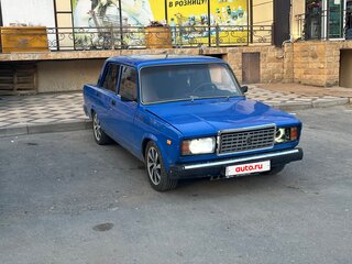 1999 Lada (ВАЗ) 2107, синий, 100000 рублей, вид 4