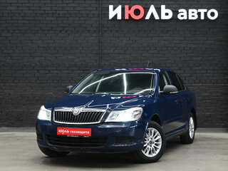 2012 Skoda Octavia II (A5) Рестайлинг, синий, 620000 рублей, вид 1
