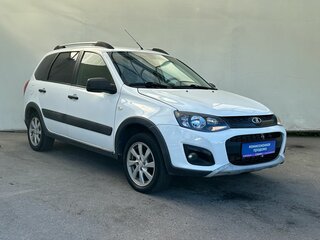 2017 Lada (ВАЗ) Kalina Cross II, белый, 600000 рублей, вид 2