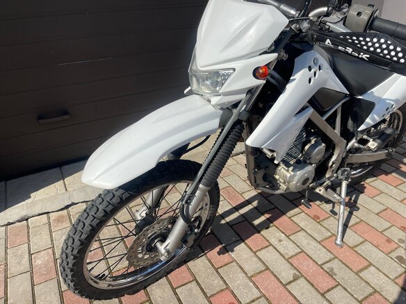 2010 Kawasaki KLX 125, белый, 300000 рублей - вид 10