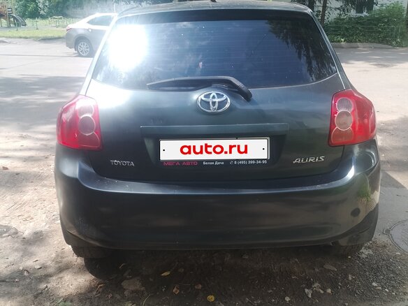2008 Toyota Auris I, зелёный - вид 5