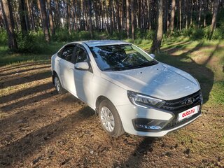2024 Lada (ВАЗ) Vesta I Рестайлинг (NG), белый, 1290000 рублей, вид 2