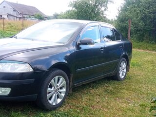2008 Skoda Octavia II (A5), чёрный, 360000 рублей, вид 1