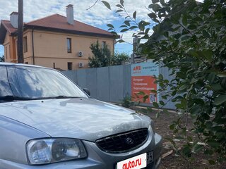 2005 Hyundai Accent ТагАЗ II, серебристый, 329000 рублей, вид 5
