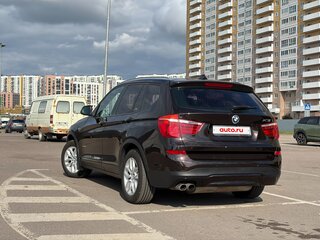 2015 BMW X3 28i xDrive II (F25) Рестайлинг, коричневый, 1900000 рублей, вид 5