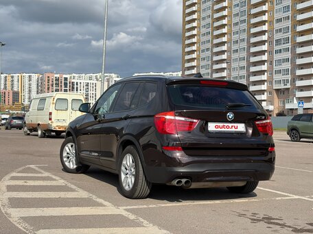 2015 BMW X3 28i xDrive II (F25) Рестайлинг, коричневый, 1900000 рублей, вид 5