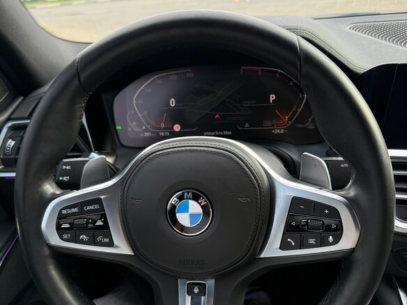 2021 BMW 3 серии 330i VII (G2x), чёрный - вид 7
