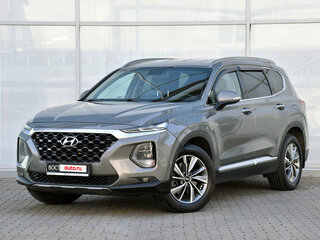 2018 Hyundai Santa Fe IV, серый, 2650000 рублей, вид 2