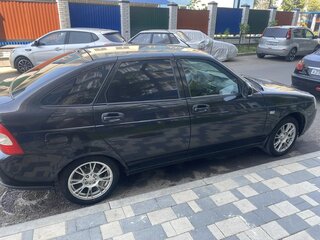 2015 Lada (ВАЗ) Priora I Рестайлинг, чёрный, 480000 рублей, вид 2