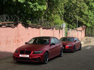 2005 BMW 3 серии 325i V (E90/E91/E92/E93), красный, 1000000 рублей, вид 2