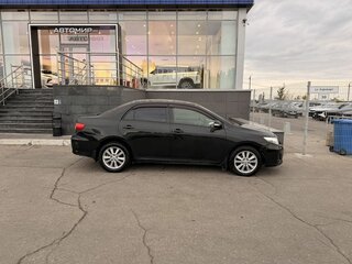 2010 Toyota Corolla X (E140, E150) Рестайлинг, чёрный, 1070000 рублей, вид 4