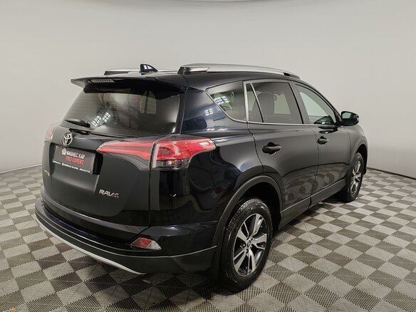 2018 Toyota RAV4 IV (XA40) Рестайлинг, чёрный - вид 4