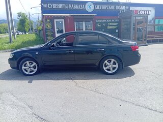 2007 Hyundai Sonata V (NF), чёрный, 670000 рублей, вид 3