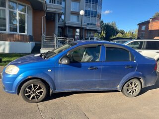 2007 Chevrolet Aveo I Рестайлинг, синий, 270000 рублей, вид 4