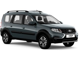 2026 Lada (ВАЗ) Largus Cross I Рестайлинг, серый, 1967000 рублей, вид 1