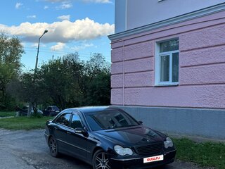 2001 Mercedes-Benz C-Класс 200 II (W203), чёрный, 480000 рублей, вид 2