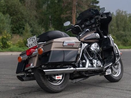 2004 Harley-Davidson Electra Glide, чёрный, 600000 рублей, вид 3