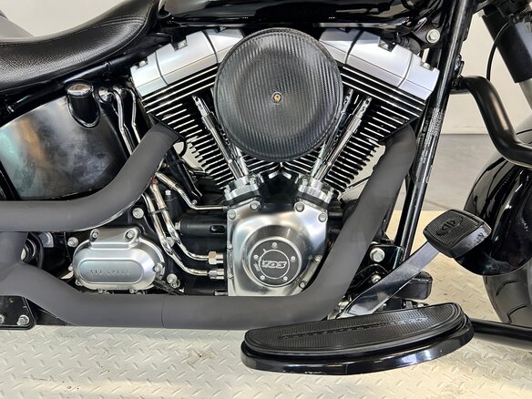 2012 Harley-Davidson Fat Boy, чёрный, 780000 рублей - вид 16
