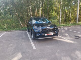 2021 Toyota Highlander IV (XU70), чёрный, 5400000 рублей, вид 2