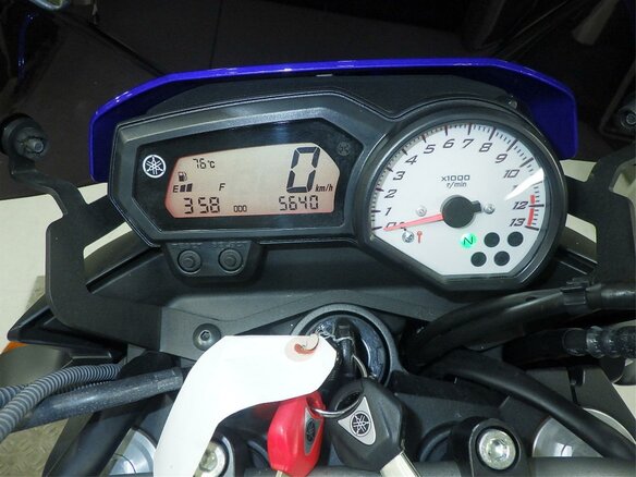2011 Yamaha FZ8, синий, 697000 рублей - вид 8