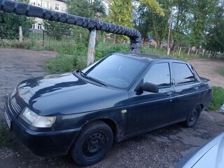 2002 Lada (ВАЗ) 2110, чёрный, 85000 рублей, вид 1
