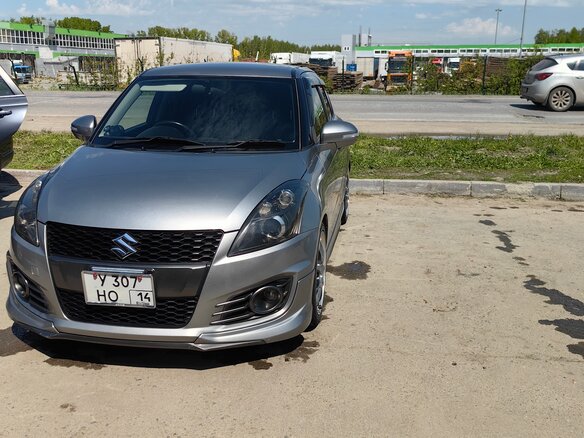 2015 Suzuki Swift Sport IV Рестайлинг, серый, 1050000 рублей - вид 10