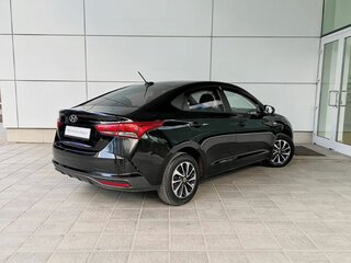 2020 Hyundai Solaris II Рестайлинг, чёрный, 1059000 рублей, вид 2