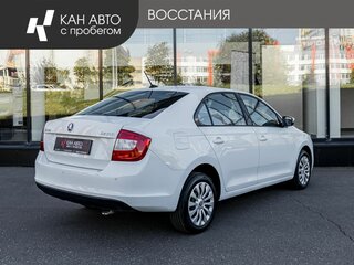 2019 Skoda Rapid I Рестайлинг, белый, 1140854 рублей, вид 3