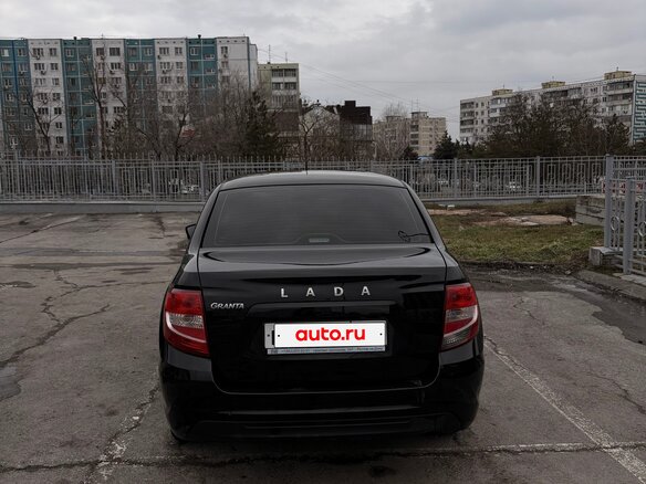 2023 Lada (ВАЗ) Granta I Рестайлинг, чёрный, 900000 рублей - вид 5