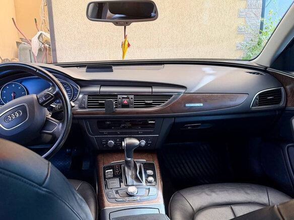 2012 Audi A6 IV (C7), серый, 1450000 рублей - вид 16