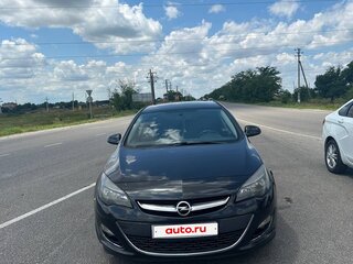 2013 Opel Astra J Рестайлинг, чёрный, 780000 рублей, вид 3