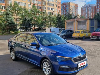 2022 Skoda Rapid II, синий, 1850000 рублей, вид 5