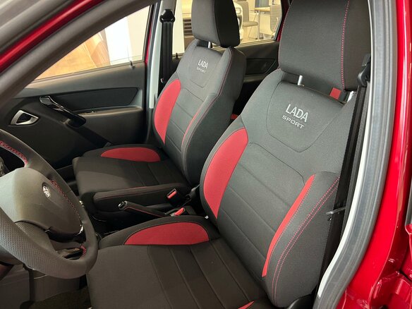 2026 Lada (ВАЗ) Granta Sport I Рестайлинг, красный, 1657000 рублей - вид 13