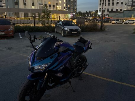 2012 Kawasaki Z 1000SX, зелёный, 700000 рублей, вид 2